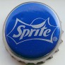 Kronkorken Sprite Deutschland 2009 2000er blau Sprite R