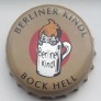 Kronkorken Berliner Kindl Deutschland 2017 2010er ocker Berliner Kindl Bock Hell