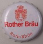 Kronkorken Rother Bräu Deutschland 2013 2010er weiß Rother Bräu Roth/Rhön 1788