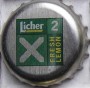Kronkorken Licher Deutschland 2010 2010er grün Licher X 2 Fresh Lemon