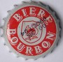 Kronkorken Bourbon Réunion 2004 2000er weiß BIERE BOURBON