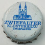 Kronkorken Zwiefalter Klosterbräu Deutschland 1980 1980er weiß Zwiefalter Klosterbräu Zwiefalten