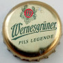 Kronkorken Wernesgrüner Deutschland 2000 2000er gold Wernesgrüner Pils Legende