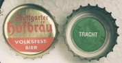 Kronkorken Stuttgarter Hofbräu Deutschland 2014 2010er gold Stuttgarter Hofbräu Volksfestbier