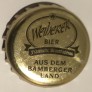 Kronkorken Weiherer Deutschland 2015 2010er gold Weiherer Bier Aus dem Bamberger Land Fränkische Braukunst