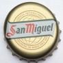 Kronkorken San Miguel Spanien 2017 2010er gold San Miguel Cerveza International Exploring the World Sinne 1890