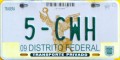 Nummernschilder / Kfz-Kennzeichen Mexiko 2002 2000er Distrito Federal