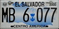 Nummernschilder / Kfz-Kennzeichen El Salvador 2000 2000er
