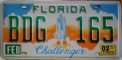 Nummernschilder / Kfz-Kennzeichen USA 1988 1980er Florida FL