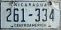 Nummernschilder / Kfz-Kennzeichen Nicaragua 1994 1990er