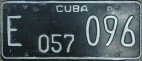 Nummernschilder / Kfz-Kennzeichen Kuba 1978 1970er CC