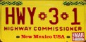 Nummernschilder / Kfz-Kennzeichen USA 1991 1990er New Mexico NM