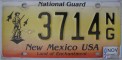 Nummernschilder / Kfz-Kennzeichen USA 2000 2000er New Mexico NM