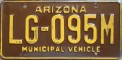 Nummernschilder / Kfz-Kennzeichen USA 1980 1980er Arizona AZ