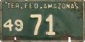 Nummernschilder / Kfz-Kennzeichen Venezuela 1949 1940er