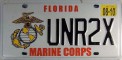 Nummernschilder / Kfz-Kennzeichen USA 1999 1990er Florida FL