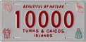 Nummernschilder / Kfz-Kennzeichen Turks- und Caicosinseln 2000 2000er