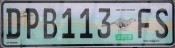 Nummernschilder / Kfz-Kennzeichen Südafrika, Republik 1998 1990er Free State