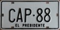 Nummernschilder / Kfz-Kennzeichen Venezuela 1982 1980er
