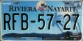 Nummernschilder / Kfz-Kennzeichen Mexiko 2010 2010er Nayarit
